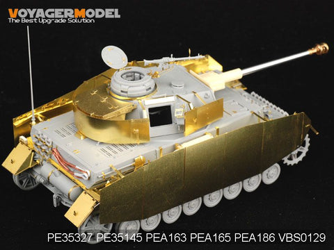 ボイジャーモデル PE35327 1/35 WWIIドイツ IV号戦車H型後期型/J初期型 エッチングセット(ドラゴン6300/6549用)