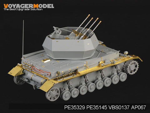 ボイジャーモデル PE35329 1/35 WWIIドイツ 20mm IV号対空戦車 "ヴィルベルヴィント " (ドラゴン6540)