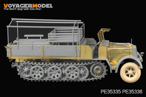 ボイジャーモデル PE35335 1/35 WWIIドイツ Sd.Kfz.7 8tハーフトラック 後期型(ドラゴン6562)