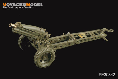ボイジャーモデル PE35342 1/35 アメリカ M1A1 75mm榴弾砲(ヴィジョンモデル35001)