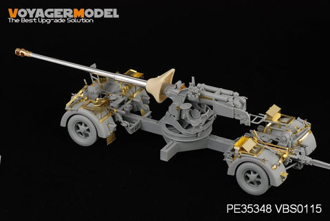 ボイジャーモデル PE35348 1/35 WWIIドイツ PaK 43/3 L/71簡易砲架(ドラゴン6522)