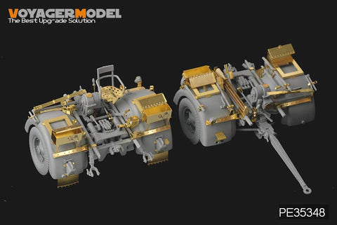 ボイジャーモデル PE35348 1/35 WWIIドイツ PaK 43/3 L/71簡易砲架(ドラゴン6522)