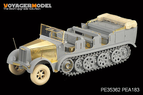 ボイジャーモデル PE35362 1/35 WWIIドイツ Sd.Kfz.7 8tハーフトラック初期型 (ドラゴン6466)