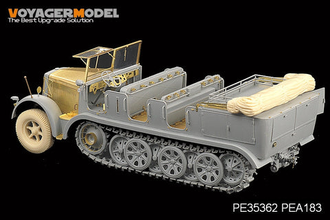 ボイジャーモデル PE35362 1/35 WWIIドイツ Sd.Kfz.7 8tハーフトラック初期型 (ドラゴン6466)