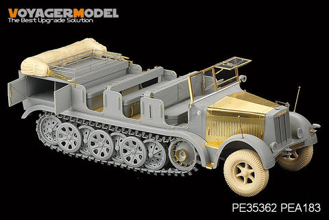 ボイジャーモデル PE35362 1/35 WWIIドイツ Sd.Kfz.7 8tハーフトラック初期型 (ドラゴン6466)
