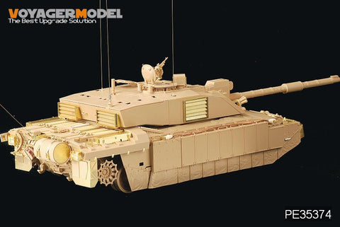 ボイジャーモデル PE35374 1/35 現用イギリス チャレンジャー2主力戦車(イラク仕様)・CIP (タミヤ35274)