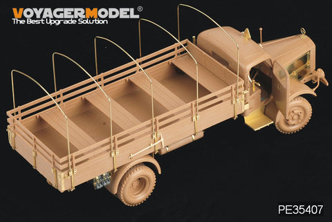 ボイジャーモデル PE35407 1/35 WWIIドイツ ベンツL4500A トラック(スベズダ3596)