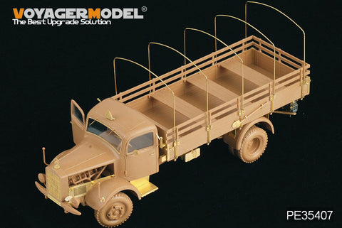 ボイジャーモデル PE35407 1/35 WWIIドイツ ベンツL4500A トラック(スベズダ3596)