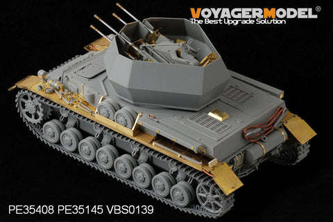 ボイジャーモデル PE35408 1/35 WWIIドイツ IV号戦車G型 20mmIV号対空戦車 "ヴィルベルヴィント "(ドラゴン6342)