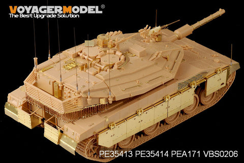 ボイジャーモデル PE35413 1/35 現用 メルカバMk.IV LIC主力戦車 ・チェーン (アカデミー13227)