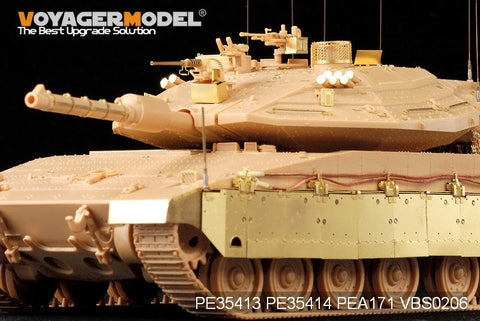 ボイジャーモデル PE35413 1/35 現用 メルカバMk.IV LIC主力戦車 ・チェーン (アカデミー13227)