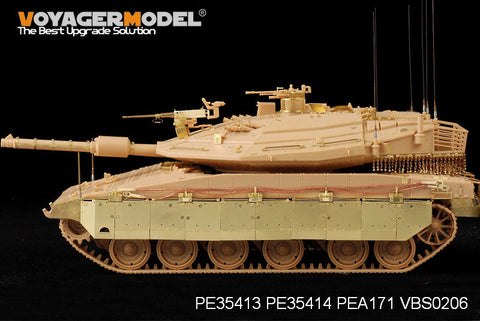 ボイジャーモデル PE35413 1/35 現用 メルカバMk.IV LIC主力戦車 ・チェーン (アカデミー13227)