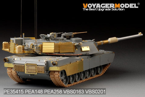 ボイジャーモデル PE35415 1/35 現用アメリカ陸軍 M1A1 AIM エイブラムス基本セット(ドラゴン3535)