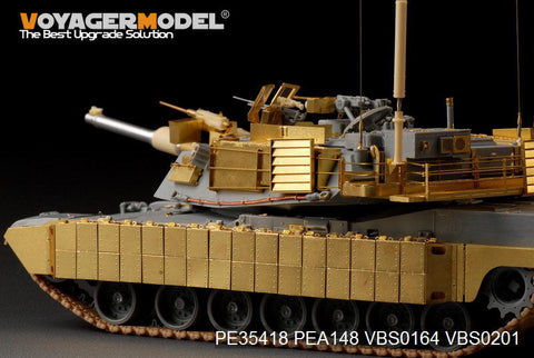 ボイジャーモデル PE35418 1/35 現用アメリカ M1A1 TUSK1 エイブラムス 基本セット(ドラゴン3535)
