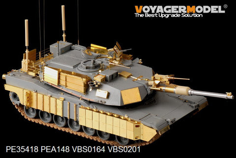 ボイジャーモデル PE35418 1/35 現用アメリカ M1A1 TUSK1 エイブラムス 基本セット(ドラゴン3535)