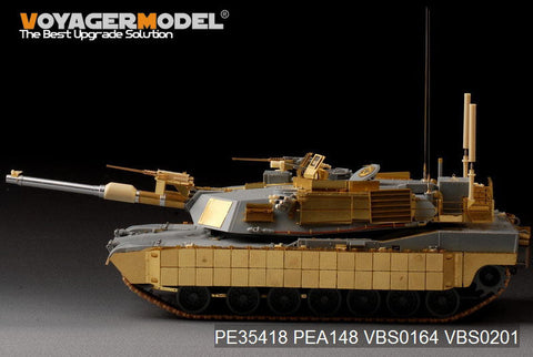 ボイジャーモデル PE35418 1/35 現用アメリカ M1A1 TUSK1 エイブラムス 基本セット(ドラゴン3535)