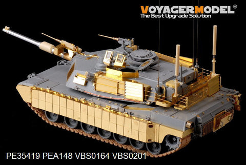 ボイジャーモデル PE35419 1/35 現用アメリカ M1A2 TUSK2エイブラムズ エッチング基本セット(ドラゴン3536用)