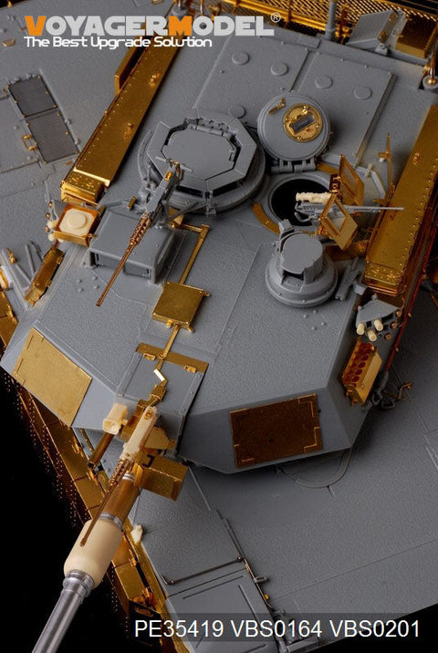 ボイジャーモデル PE35419 1/35 現用アメリカ M1A2 TUSK2エイブラムズ エッチング基本セット(ドラゴン3536用)