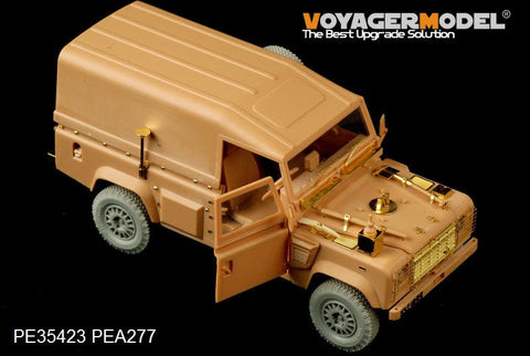 ボイジャーモデル PE35423 1/35 現用イギリス ディフェンダー 110 ハードトップ(ホビーボス82448)