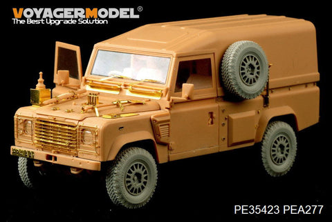 ボイジャーモデル PE35423 1/35 現用イギリス ディフェンダー 110 ハードトップ(ホビーボス82448)