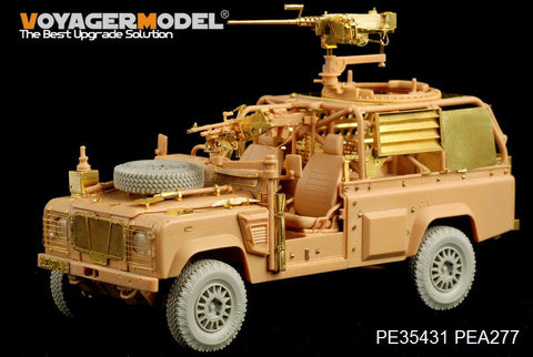 ボイジャーモデル PE35431 1/35 現用イギリス ディフェンダー XD "ウルフ"特殊部隊仕様(ホビーボス82446)