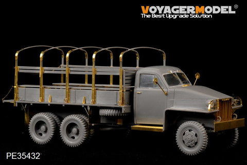 ボイジャーモデル PE35432 1/35 WWII ロシア スチュードベーカーUS6 トラック(イタレリ 6499 /ICM 35511)