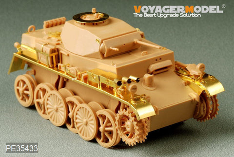 ボイジャーモデル PE35433 1/35 WWIIドイツ I号戦車C型(VK601) ・スモークディスチャージャー(ホビーボス82431)
