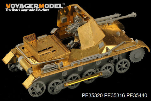 ボイジャーモデル PE35440 1/35 WWIIドイツ I号47mm対戦車自走砲初期型 基本セット(ドラゴン6230)