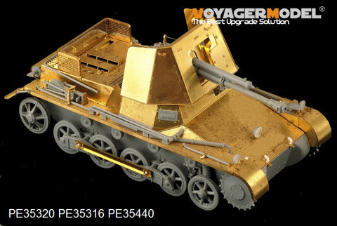 ボイジャーモデル PE35440 1/35 WWIIドイツ I号47mm対戦車自走砲初期型 基本セット(ドラゴン6230)
