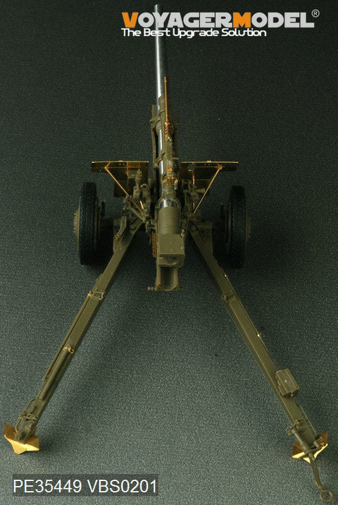 ボイジャーモデル PE35449 1/35 WWIIアメリカ 3インチM5 対戦車砲・ M1 105mm 榴弾砲 M2A1砲架 2in1( AFVクラブ35S64/35160)