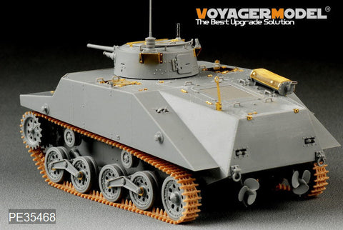ボイジャーモデル PE35478 1/35 WWIIアメリカ M24 チャーフィー (初期型) 軽戦車 フェンダー・スカート(ブロンコ 35069用)