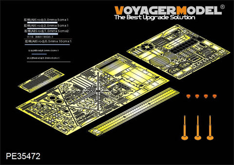 ボイジャーモデル PE35472 1/35 現用ロシア BTR-60PU無線通信車エッチングセット(トランぺッター01576用)