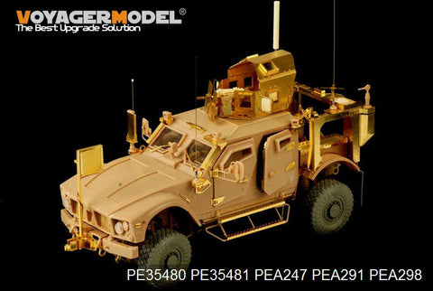 ボイジャーモデル PE35480 1/35 現用アメリカ M-ATV MRAP 基本セット(キネティックK61007用)