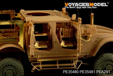 ボイジャーモデル PE35480 1/35 現用アメリカ M-ATV MRAP 基本セット(キネティックK61007用)