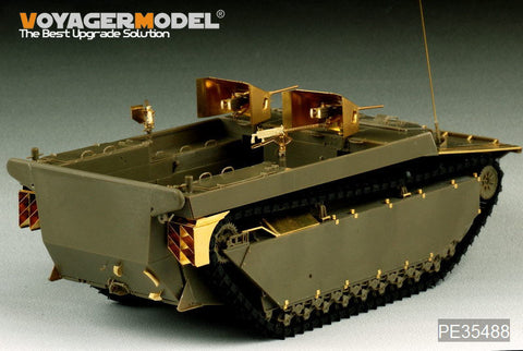 ボイジャーモデル PE35488 1/35 WWIIアメリカ LVT-4 ウォーターバッファロー後期型 基本セット( AFVクラブ 35198用)