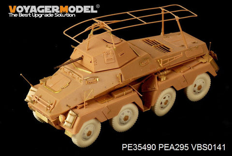 ボイジャーモデル PE35490 1/35 WWIIドイツ Sd.kfz.232 8輪装甲車 初期型 エッチングセット(AFV35232用)