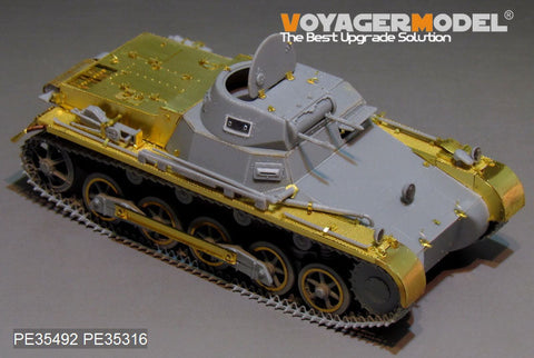 ボイジャーモデル PE35492 1/35 WWIIドイツ I号戦車B型 エッチング基本セット(ドラゴン6186/6480用)