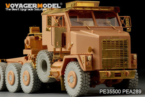 ボイジャーモデル PE35500 1/35 現用アメリカ M1070トラック トラクター部分 エッチング基本セット(ホビーボス85502用)