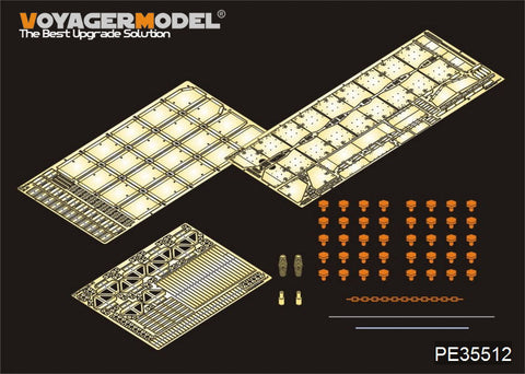 ボイジャーモデル PE35512 1/35 IDF メルカバ Mk.3D主力戦車 サイドスカート(ホビーボス82441)