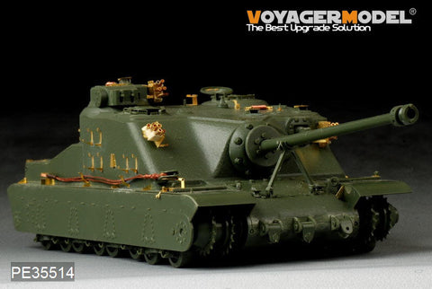 ボイジャーモデル PE35514 1/35 WWIIイギリス A39トータス突撃戦車 エッチングセット(モンTS-002用)