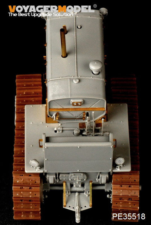 ボイジャーモデル PE35518 1/35 WWIIソビエト ChTZ S-65 トラクター(トランぺッター05538)