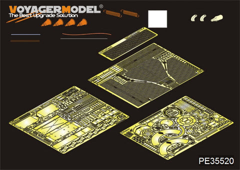 ボイジャーモデル PE35520 1/35 WWIIドイツ Sd.Kfz.184エレファント エッチングセット(タミヤ35325用)