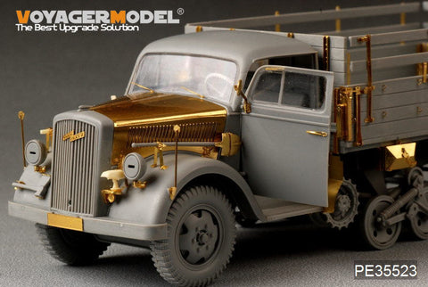 ボイジャーモデル PE35523 1/35 WWIIドイツ Sd.Kfz.3a オペル・マウルティア ハーフトラック(ドラゴン6761)