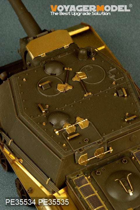 ボイジャーモデル PE35534 1/35 WWIIソビエト SU-152 基本セット(ブロンコ CB35109 CB35113)