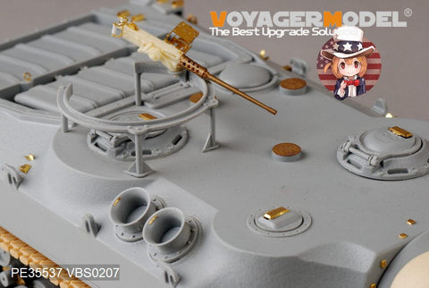 ボイジャーモデル PE35537 1/35 WWIIアメリカ T-28 スーパー重戦車 ・M2マントレット(ドラゴン6750)