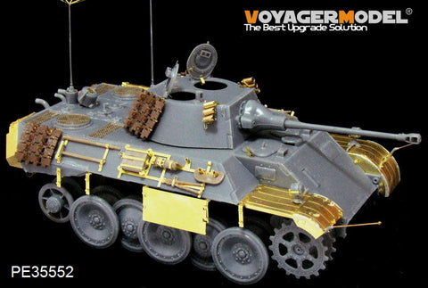 ボイジャーモデル PE35552 1/35 WWIIドイツ VK1602 レオパルド・スモークディスチャージャー(アメージングホビー35A004 )
