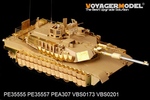 ボイジャーモデル PE35557 1/35 現用アメリカ M1A2 SEP エイブラムス ・TUSK II 爆発反応装甲(タミヤ35326)