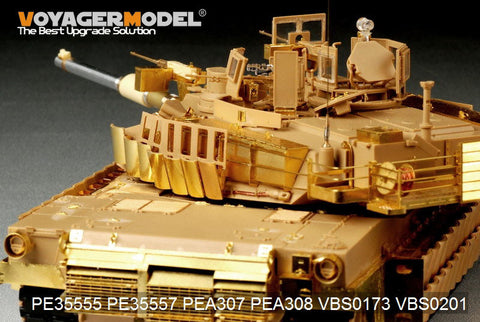 ボイジャーモデル PE35557 1/35 現用アメリカ M1A2 SEP エイブラムス ・TUSK II 爆発反応装甲(タミヤ35326)