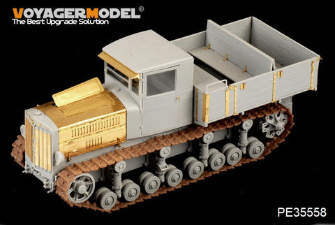 ボイジャーモデル PE35558 1/35 WWIIソビエト コミンテルン砲兵トラクター(トランぺッター05540)