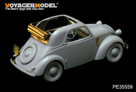 ボイジャーモデル PE35559 1/35 WWIIフランス/ドイツ シムカ5スタッフカー エッチングセット(タミヤ35321用)